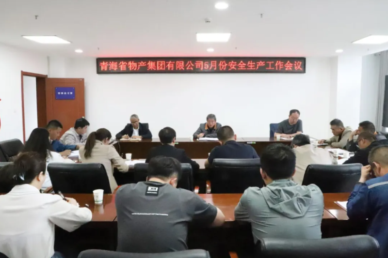 省物產(chǎn)集團(tuán)召開2025年5月份安全生產(chǎn)工作會(huì)議