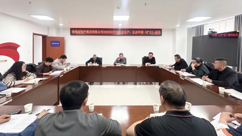 集團(tuán)召開2025年2月份安全生產(chǎn)、生態(tài)環(huán)保（擴(kuò)大）會(huì)議